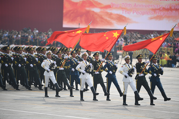 国庆70周年阅兵式服装大盘点