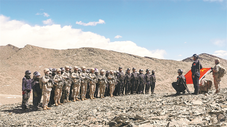 三九探哨丨雪域高原：军民同唱《洗衣歌》