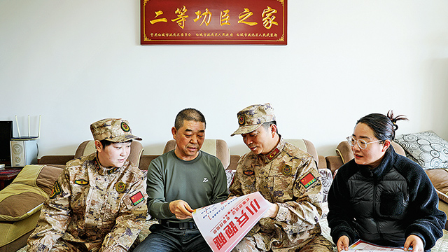吉林省白城军分区推出上门服务优抚对象机制