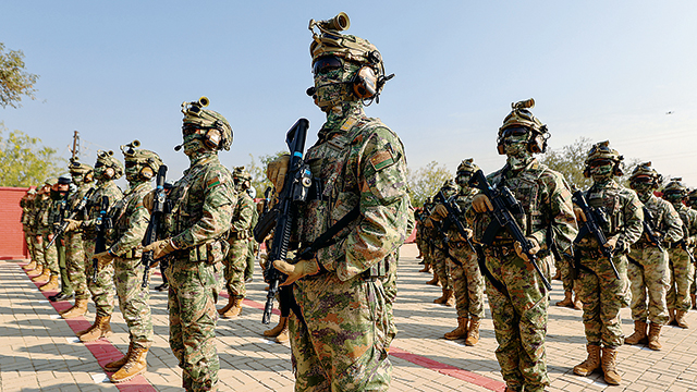 中巴“勇士-9”反恐联合演习举行