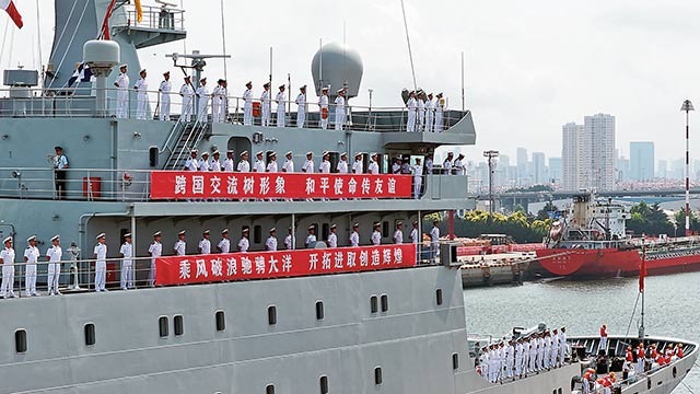 起航！中国海军83舰编队执行远海综合实习访问任务