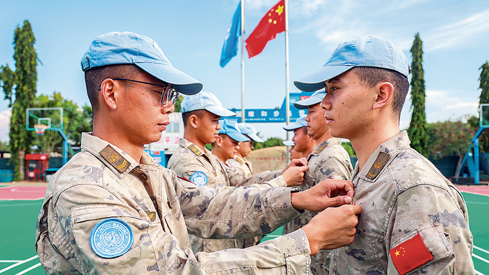 维和战场擦亮忠诚底色