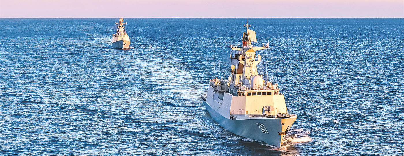 海军某支队组织训练