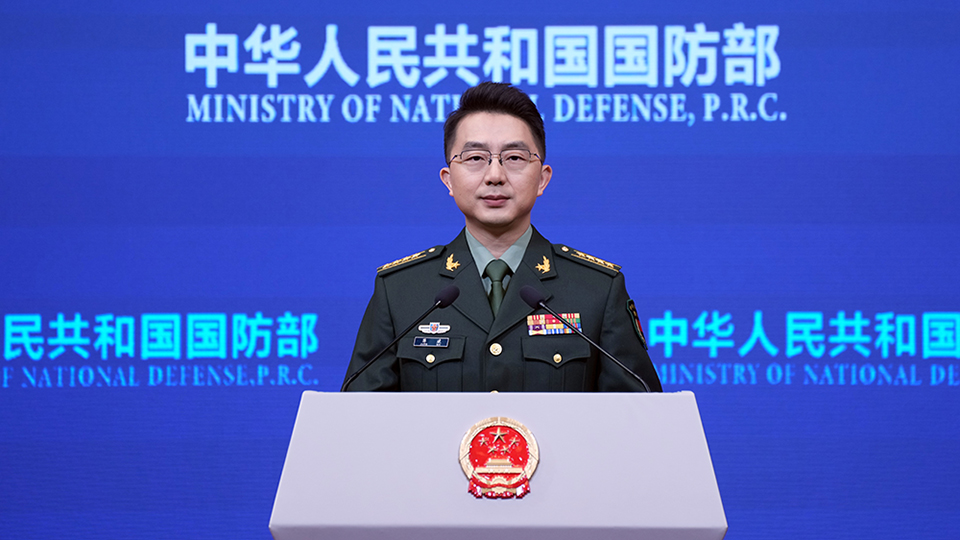 2026年1月国防部例行记者会图文直播