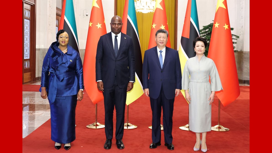 习近平同莫桑比克总统查波举行会谈
