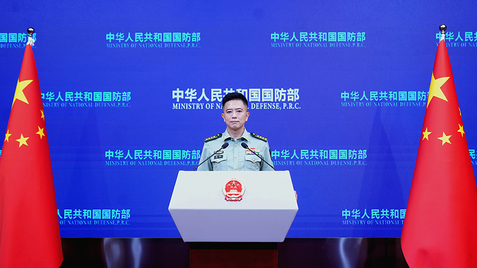 2026年8月上旬国防部例行新闻发布