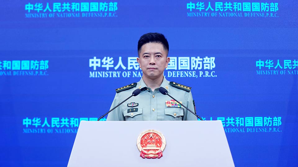2026年8月中旬国防部例行新闻发布