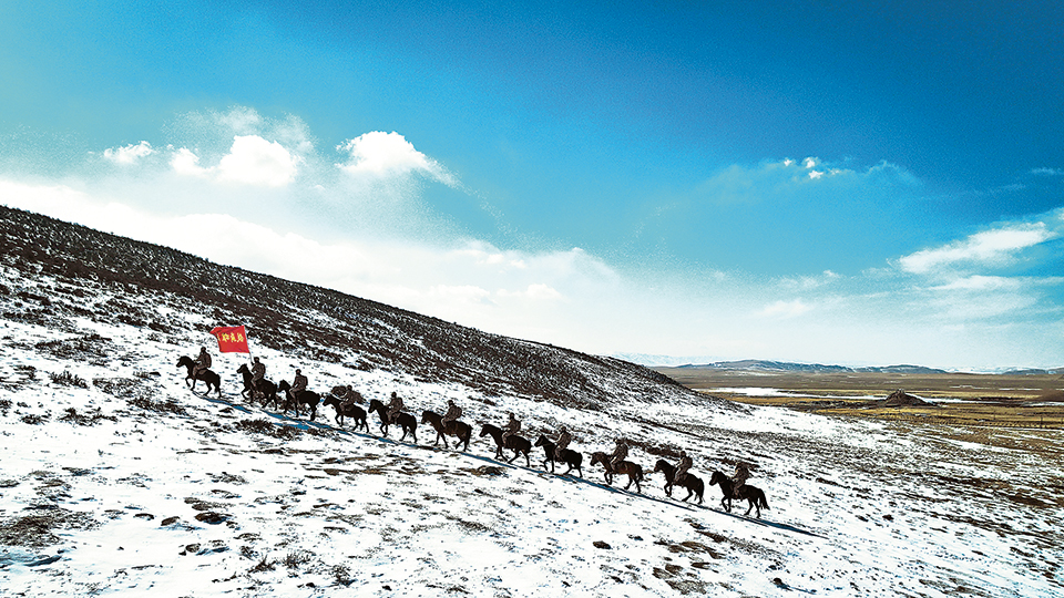 三九探哨丨高原寻“剑”：兵如红柳守雪山
