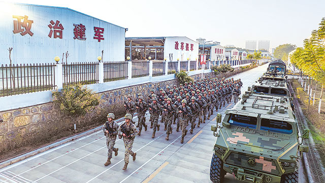 军报记者寻根行丨踏访三军训练场，感受深化政治整训激发的昂扬练兵热情