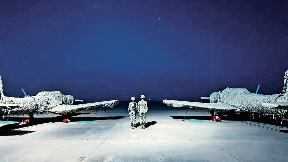 军营观察丨天空之下 哨位之上