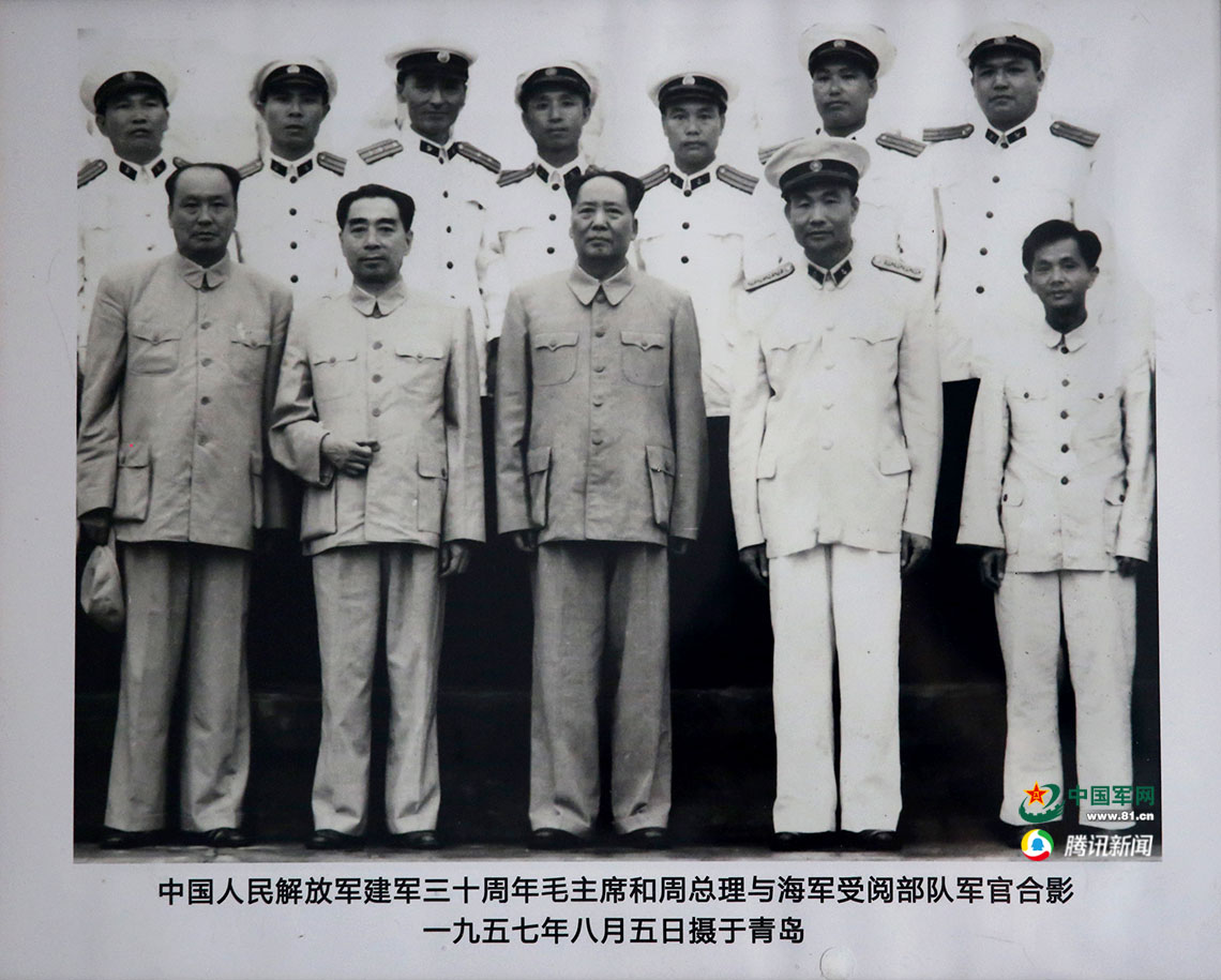 百岁红军的嘱托丨孙世友:首次海上阅兵毛主席