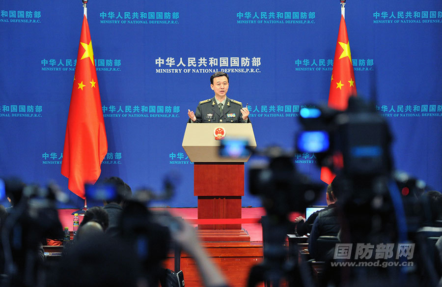 2018年1月国防部例行记者会文字实录