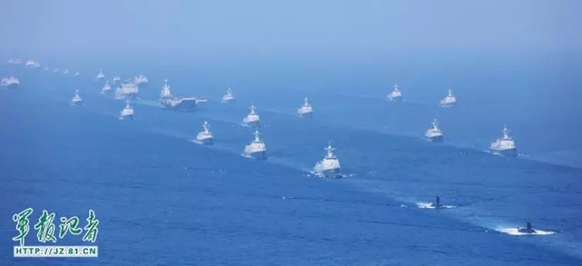 两次接受习主席的视察和检阅,我自豪!