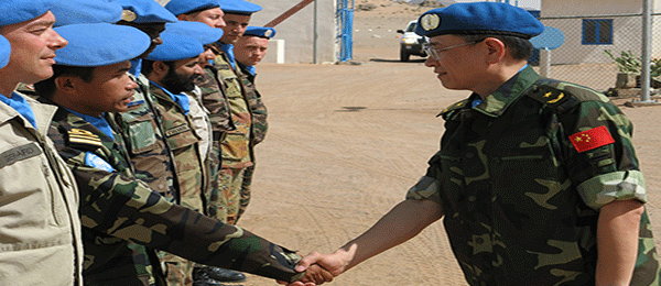 2007年9月，赵京民就任联合国西撒哈拉全民投票特派团司令，成为首位担任联合国维和部队高级指挥官的中国军人