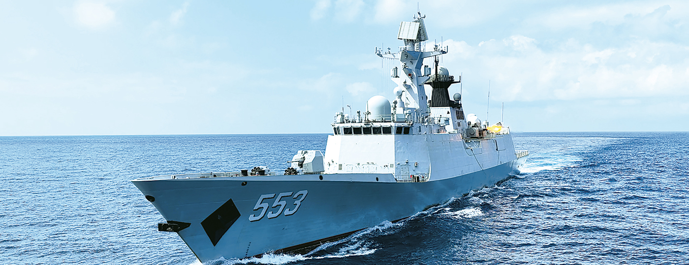 海军某支队组织训练